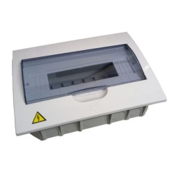 Tablero Bifasico Para Breaker Riel 12 Circuito Al-Cu 75A PT730303B