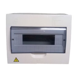 Tablero Bifasico Para Breaker Riel 12 Circuito Al-Cu 75A PT730303B
