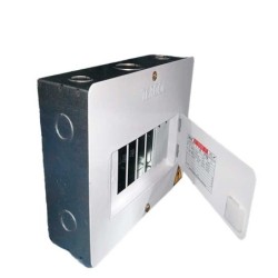 Tablero TERCOL Monofasico Con Puerta 6 Circuitos 75A Galvanizada   TE6MPG