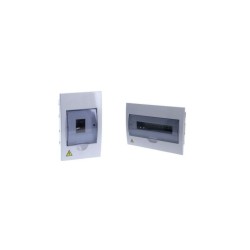 Tablero  Trifasico Para Breaker Riel 18 Circuitos Al-Cu 75A  PT730304T