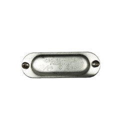 Tapa Para Conduleta 1-2 Aluminio  180