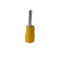 Terminal Pin Punta Cilind Calibre 12/10 Awg AMARILLO