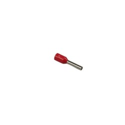 Terminal Pin Tubular Aislado Naranja Calibre 22 AWG - Conector Electrico de Insercion