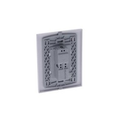 Toma Doble Blanco 15A 127V Integral Tipo Nova Conexion Electrica Segura y funcional PT144429B