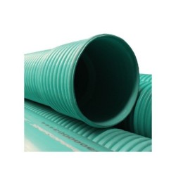 Tubo Ducto PVC TDP Corrugado de 3 x 6 mts