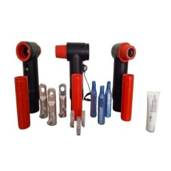 Conector Tipo Codo en T en Paralelo para Celda 42 kV 800 A 250 a 500 MCM Juego x3 RSTI-CC-6853 / CR7866-011