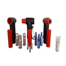 Conector Tipo Codo en T en Paralelo para Celda 42 kV 800 A 250 a 500 MCM Juego x3 RSTI-CC-6853 / CR7866-011