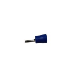 Terminal Tipo Pin Punta Solida Azul 16/14 AWG - Conector Electrico Aislado