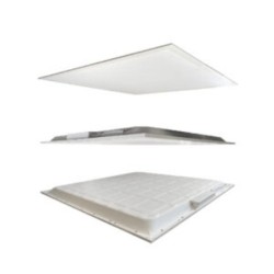 Panel LED Cuadrado Backlit 36W Luz Dia 6500K Tipo Incrustar Diseño Profesional P29579