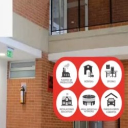 Aviso Led Emergencia 2w 120 - 277 Luz Verde Areas Comerciales  P40073-39