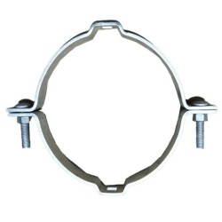 Abrazadera o Collarin de 2  Dos Salidas 11 - 12 Platina  1/4 Pulgada 280 mm