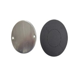 Tapa para Caja Electrica Octagonal Tipo Radwell - Acero Galvanizado  DES27