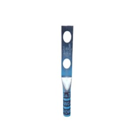 Borna Ponchar calibre  2 AWG Estañada Cobre Barril Largo Doble Hueco Ojo 1/8 T11BL2F2C