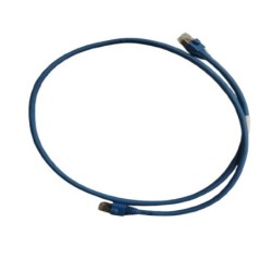 Patch Cord UTP Cat 6A Azul 3 Pies - Alto Desempeño para Redes de Alta Velocidad