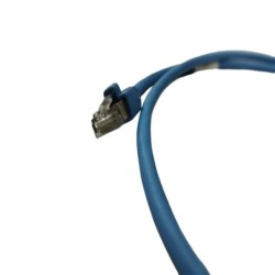 Patch Cord UTP Cat 6A Azul 3 Pies - Alto Desempeño para Redes de Alta Velocidad